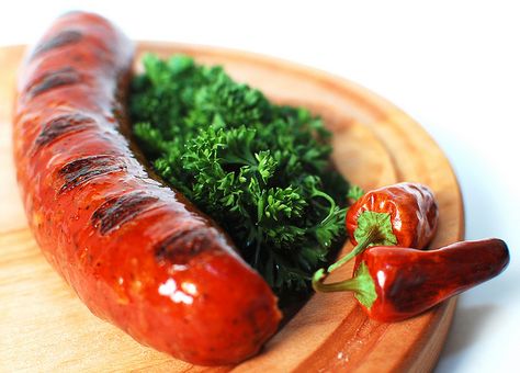 Hungarian Sausage Hungarian Smoked Sausage Recipes, Stuffed Hungarian Peppers Sausage, Summer Sausage Apricot, Homemade Vienna Sausage, Hungarian Sausage, Sujuk-sausage Recipe, Polish Sausage, Homemade Sausage, How To Make Sausage