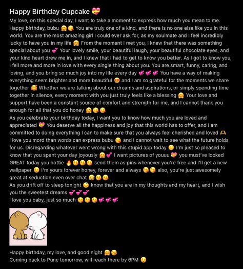 How To Wish My Girlfriend Happy Birthday, Happy Birthday Wishes To My Girlfriend, Happy Birthday Paragraph For Girlfriend, Happy Birthday Message For Girlfriend, Birthday Letter To Girlfriend, Birthday Paragraph For Girlfriend, Words Of Affirmation For Girlfriend, Emotional Birthday Wishes For Boyfriend, Birthday Notes For Boyfriend