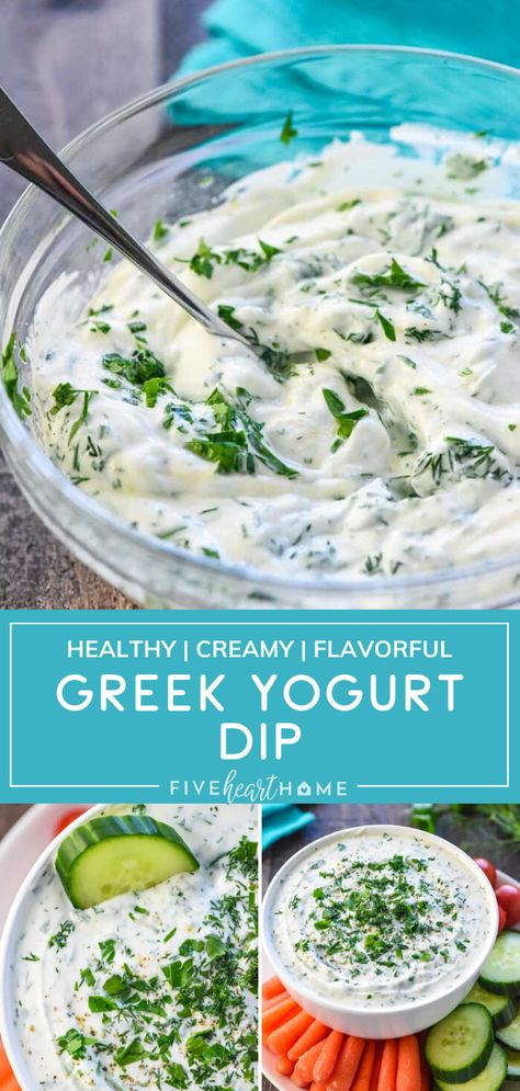 Greek Yogurt Snack Ideas Healthy, Cucumber Dip Healthy, Healthy Dips With Greek Yogurt, Healthy Dip Recipes For Vegetables, Homemade Healthy Veggie Dip, Greek Yogurt Protein Dip, Healthy Veggie Dip Greek Yogurt, Yogurt Dressing Recipe Greek, Homemade Veggie Dip Greek Yogurt