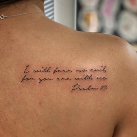 Biblical Fish Tattoo, Bible Verse Shoulder Tattoos, Scripture Back Tattoos, Spine Tattoos Bible Verse, Proverbs 3 15 Tattoo, Bible Verse Back Tattoos, Bible Verse Spine Tattoos For Women, My Mercy Prevails Over My Wrath Tattoo, Psalm 91 4 Tattoo