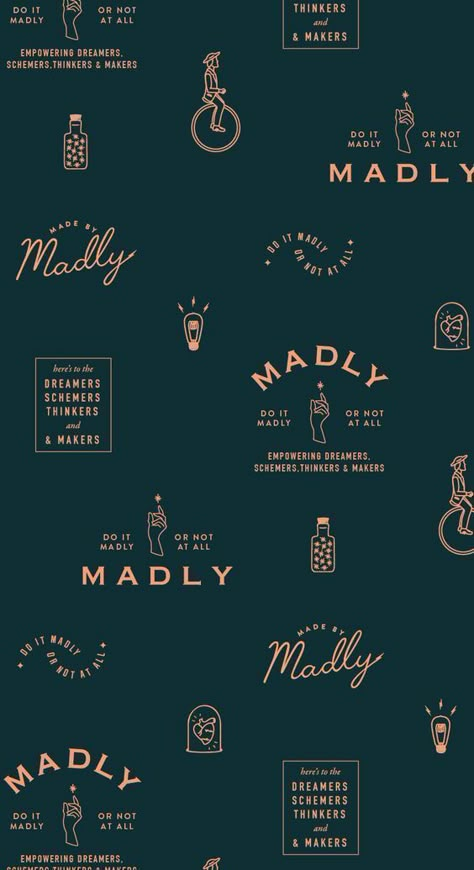 Branding Pattern, Desain Merek, Feminine Wallpaper, Branding Identity Inspiration, Logos Photography, Graphisches Design, 타이포그래피 포스터 디자인, Inspiration Logo Design, Branding Typography