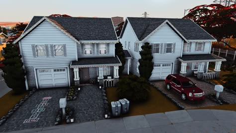 Sims 4 90s, Sims 4 House Download, Sims 4 Residential Lots, Sims Apartment, Sims 4t2, Sims 4 Residential, Penthouse Modern, Sims 4 Exterior, Houses Layout