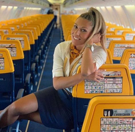 Ryan Air, Sensible Shoes, Cabin Crew, Flight Attendant, Sheer Lace, Photo Credit, Couple Goals, Flight, Cabin