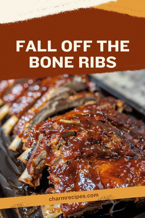 How to Make Fall Off the Bone Ribs at Home Fall Off The Bone Ribs, Ribs In Oven, Rack Of Ribs, Pork Rib Recipes, Baby Back Ribs, Pork Ribs, The Bone, Smoked Paprika, Meat Recipes