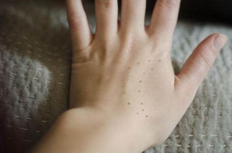 Hand with freckles in the shape of a moon Hand Freckles, Freckles On Hands, Photoshop Projects, Oc Inspo, Runes, The Shape, Photoshop, Moon