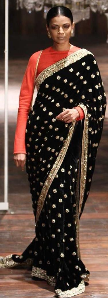 Sabyasachi at Lakmé Fashion Week winter/festive 2016 Sabyasachi Saree, Fashion Week Winter, Sabyasachi Sarees, Wedding Sarees Online, Saree Jewellery, Fancy Sarees Party Wear, Indian Saree Blouse, Indian Saree Blouses Designs, Silk Tulle