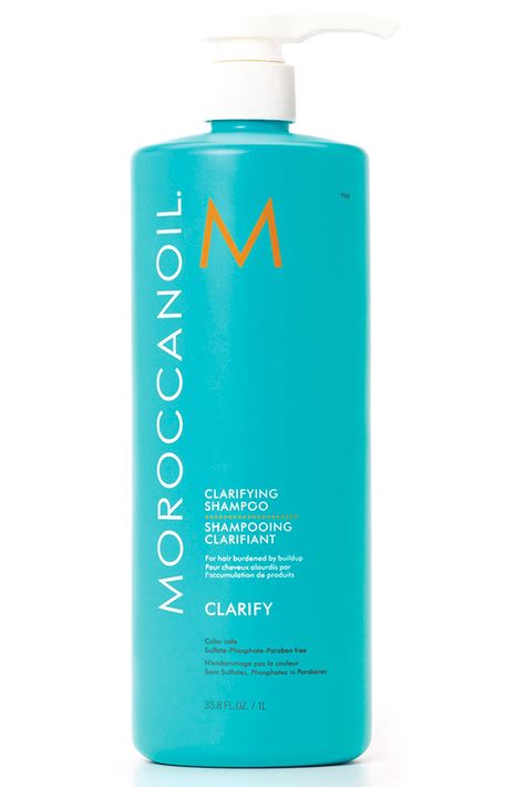 This smoothing formula uses Moroccan argan oil to give hair a super sleek look. Moroccanoil Clarifying Shampoo, $25.20; moroccanoil.com - MarieClaire.com Hairstyling Tips, Hair Detox, Low Porosity, Best Natural Hair Products, Limp Hair, Hair Secrets, Low Porosity Hair Products, Shampoo For Curly Hair, Moroccan Argan Oil