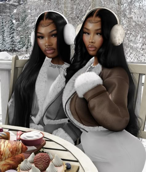 @azahhyat | #imvu | #pretty | #friendshipgoals | #imvufashion Secondlife Avatar, Face Photoshoot, Aspen Trip, Avatar Black, Imvu Avi, Imvu Baddie, Imvu Characters, Prince Family, Second Life Avatar