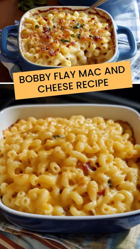 Bobby Flay Mac And Cheese Recipe Bobby Flay Mac And Cheese, Dinner Menu Planning, Cheese Bites Recipe, Chef Bobby Flay, Bobby Flay Recipes, Mac And Cheese Bites, Macaroni Cheese Recipes, Famous Chef, Mac Cheese Recipes