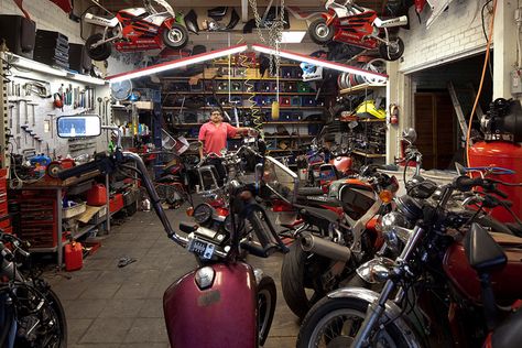 #Motorcycle_Repairs Everywhere- Motorcycle enthusiasts, rejoice! As times change, and newer #technologies are developed, the #motorcycle industry continues to thrive. There are trained professionals around the world who can help you find the right part for your bike so it will run properly. Motorcycle Repair Shop, Work Shops, Motorcycle Workshop, Garage Repair, Construction Waste, Motorcycle Repair, Automotive Mechanic, Cycle Shop, Engine Repair