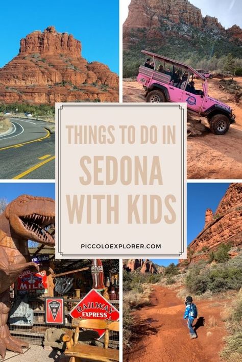 Top Things to Do in Sedona, Arizona with Kids Sedona With Toddler, Sedona Arizona Things To Do In With Kids, Arizona With Kids Things To Do, Things To Do In Sedona With Kids, Sedona Arizona With Kids, Arizona With Kids, Sedona With Kids, Sedona Resort, Sedona Vacation