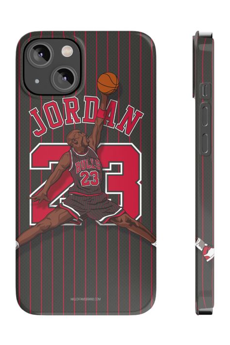 Michael Jordan Phone Case | Black Pinstripe Jersey Chicago Bulls Nba Basketball | iPhone, Galaxy, Pixel Jordan Phone Case, Nike Phone Cases, Jordan Bulls, Black Phone Case, Nba Basketball, Case Stickers, Chicago Bulls, Michael Jordan, Phone Case Stickers