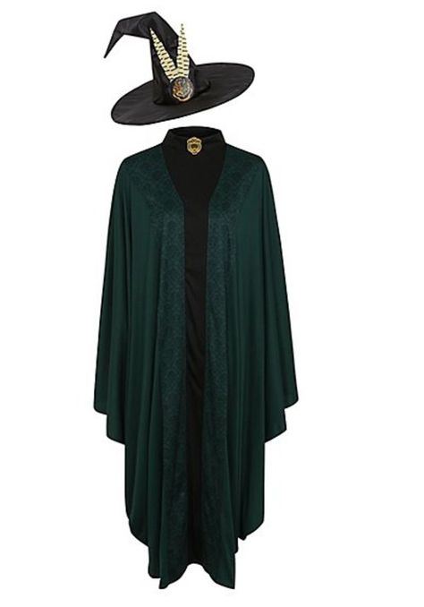 Fan di Harry Potter? Sono arrivati i costumi di Halloween più fighi che tu abbia mai visto- CosmopolitanIT Vintage Witch Costume, Harry Potter Fancy Dress, Harry Potter Kostüm, Professor Mcgonagall, Harry Potter Professors, Harry Potter Halloween Costumes, Minerva Mcgonagall, Harry Potter Halloween Party, Harry Potter Bday