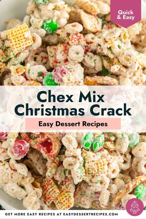 Christmas Crunch Mix Easy Recipes, Christmas Check Mix Recipes, Christmas Chex Party Mix Recipes, Easy Christmas Snack Mix Recipes, Holiday Chex Mix Christmas, Christmas Chex Mix Recipes Easy, Holiday Chex Mix Recipes, Sweet Chex Mix Recipes, Chex Snacks