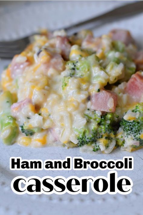 Broccoli Ham Rice Cheese Casserole, Ham Broccoli Casserole, Ham Tetrazzini Recipe, Ham And Broccoli Casserole, Jennifer Goodwin, Ham And Rice, Ham Rice, Ham And Rice Casserole, Group Breakfast