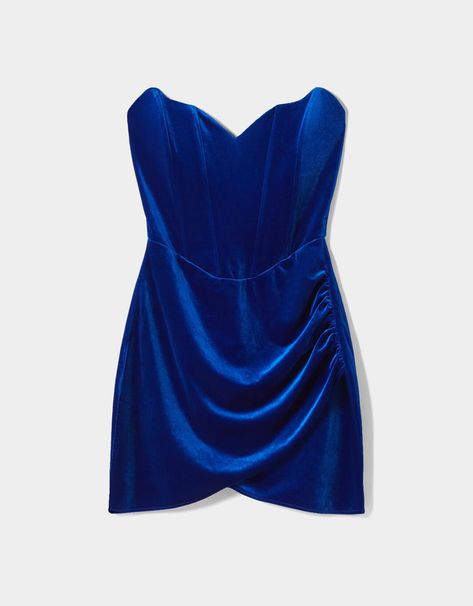 Blue Velvet Corset, Velvet Corset, Blue Velvet Dress, Corset Mini Dress, Ladies Party, Blue Velvet, Velvet Dress, S Models, Crossover