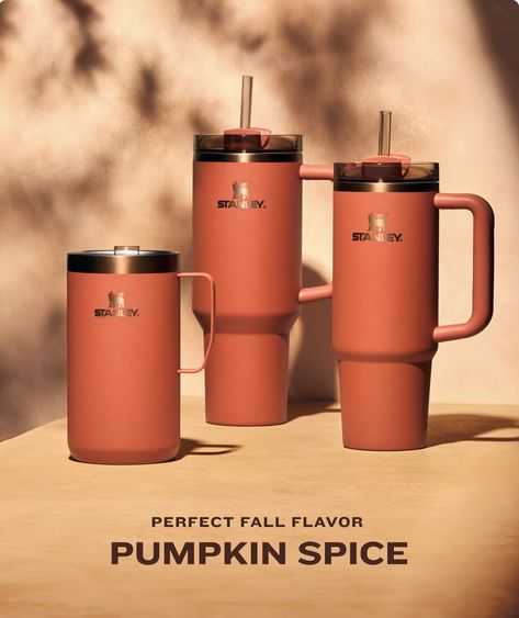 New from @stanley_brand!! 🍁🎃☕️ Perfect Fall Flavor Color: Pumpkin Spice ☺️🎃🍁☕️ Limited Edition so it won’t last long! 🎃☕️🍁😎 @stanley_brand #pumpkin #pumpkinspice #pumpkinspiceeverything #stanley #stanleybrand #getone #autumn #fall #orange #bronze #fyp #fypシ Stanley Colors, Halloween Backrounds, Stanley Brand, Fall Orange, Stanley Cups, Fall Table Settings, Halloween Cupcakes, Halloween Games, Autumn Flavors