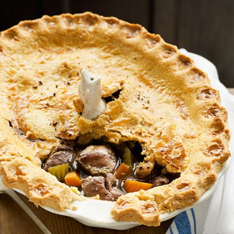 Bryn William's game recipe is a fabulous dinner party dish English Party, Outlander Party, Entrees Dinner, Christmas Pie Recipes, Game Pie, Hot Water Crust Pastry, Fiction Food, Pie Game, Healthy Tasty Food