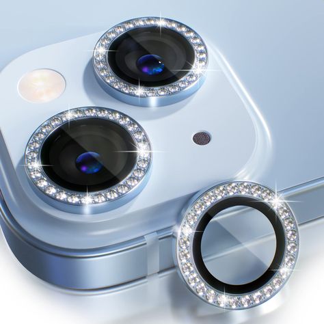 PRICES MAY VARY. Bling Camera Lens Protector: We present new upgrade smartphone rear camera lens Protectors which perfectly fit for iPhone 14 6.1-inch & iPhone 14 Plus 6.7-inch 2022 released. The package contains a set of delicate camera lens protectors, an extra spare lens ring, and a set of cleaning kits. Please confirm the iPhone models carefully before purchase. Personalized Decoration: Made of high-quality aviation aluminum metal ring and 9H tempered glass and inlaid with bling rhinestones Ring Decoration, Bling Rhinestones, Camera Cover, Pink Gem, Decoration Accessories, Personalized Decor, Metal Ring, Cleaning Kit, Iphone Models