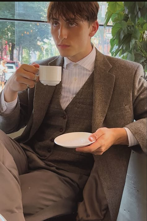 Male Standing Art Reference, Poet Pose Reference, Person Drinking Wine Reference, Holding Coffee Reference, Pouring Tea Reference, Tea Pose Reference, Holding A Teacup Reference, Holding Mug Pose, Holding Tea Cup Reference