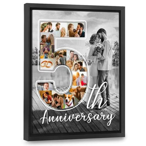 2 Year Wedding Anniversary, Anniversary Photo Collage, Anniversary Collage, 2nd Anniversary Gifts, 4th Anniversary Gifts, Photo Collage Canvas, Diy Anniversary Gift, 2nd Anniversary Gift, Collage Canvas