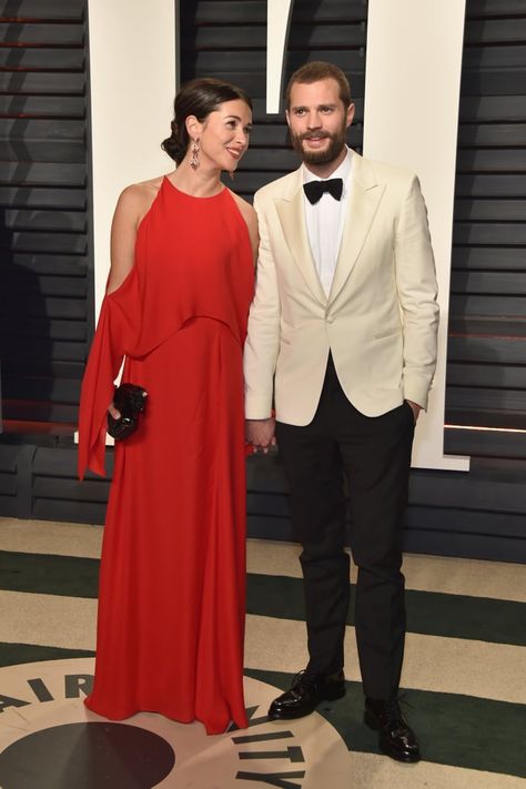 Image Amelia Warner Jamie Dornan, Jamie Dornan And Wife, Oscars 2017, Amelia Warner, Graydon Carter, Jaime Dornan, Fifty Shades Darker, Oscar Party, Vanity Fair Oscar Party