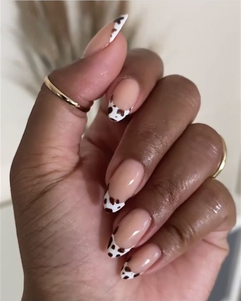 Short Square Cow Print Nails, Cute Wallpapers Quotes, Brown Nails, Nude Nails, Cow Print, Almond Nails, White Nails, Coffin Nails, Short Nails