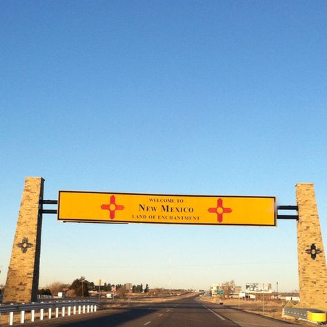 Aptly named the land of enchantment! Hobbs New Mexico, New Mexico History, Mexico History, Board Signs, Hobbies That Make Money, Land Of Enchantment, All Things New, Hobbies And Interests, Highway Signs