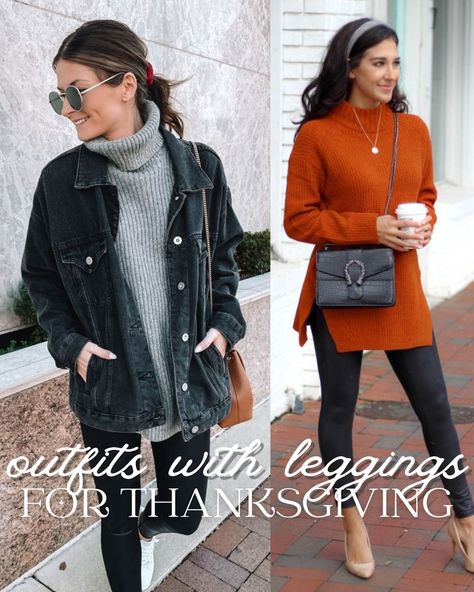 Friendsgiving Outfits Women Casual, Thanksgiving Outfits Women Comfy, Comfortable Thanksgiving Outfits Women, Thanksgiving Leggings Outfit, Casual Thanksgiving Outfits 2024, Comfortable Thanksgiving Outfit, Casual Thanksgiving Outfits 2023, Leggings Thanksgiving Outfit, Thanksgiving Leggings