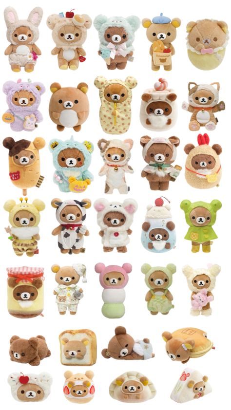 #sanrio #rilakkuma #kawaii #plushies Cute Rilakkuma Icons, Rilakuma Wallpapers, Sanrio Rilakkuma, Rilakkuma Kawaii, Rilakkuma Plushie, Rilakkuma Wallpaper, Scrapbook Printing, Digi Scrapbooking, Kawaii Phone Case