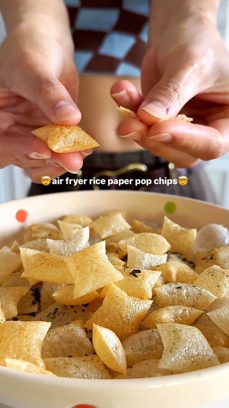 Air Fryer Rice, Healthy Food Recipies, Snacks Chips, Healthy Foods To Make, Paper Pop, Healthy Food Options, Lunch Recipes Healthy, Healthy Diet Recipes, Healthy Crockpot Recipes