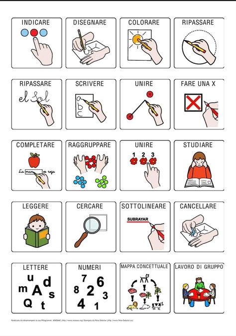 Paty Ideas, House Drawing For Kids, Kids Worksheets Preschool, Italian Language Learning, Cue Cards, Sensory Tools, Italian Words, Speech Language Therapy, Italian Language