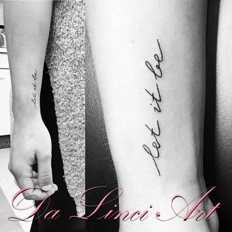 Let It Be Tattoos For Women, Let It Be Tattoo Ideas, Dainty Tattoos For Women, Free Spirit Tattoo, Let It Be Tattoo, Beatles Tattoo, Be Tattoo, Go Tattoo, Spirit Tattoo