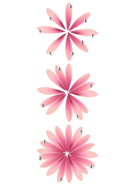 Follow this tutorial and learn how to create beautiful flowers with the help of the Gradient Mesh function in Adobe Illustrator. We will start with the shape of the petal then using the Gradient... Adobe Tips, Gradient Flower, Flower Vector Art, Illustrator Tips, Adobe Illustration, Graphic Artist Designer, Illustration Tutorial, Adobe Illustrator Vector, Adobe Tutorials