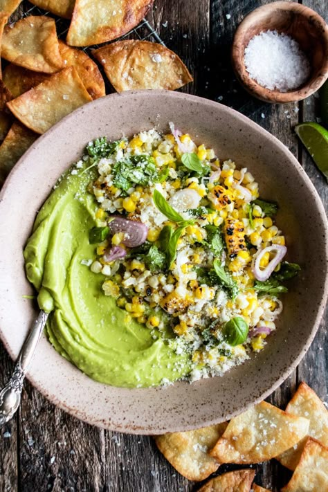 Corn Avocado Dip, Corn And Avocado Dip, Creamy Avocado Dip, Avocado Appetizer, Unique Dips, The Original Dish, Grilled Corn Salad, Avocado Dip, Corn Salad