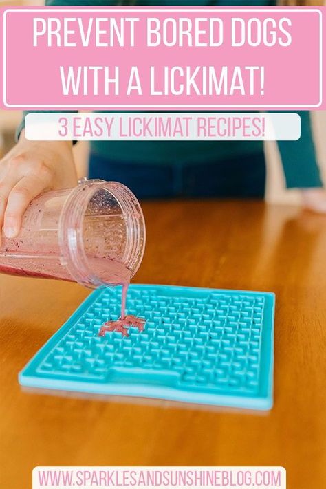 Dog Activity Mat, Lick Mat Recipes Puppy, Enrichment For Puppies, Dog Food Enrichment Ideas, Diy Enrichment For Dogs, Frozen Lick Mat Recipes Dog, Dog Enrichment Diy, Diy Dog Puzzles Enrichment Activities, Enrichment Activities For Dogs