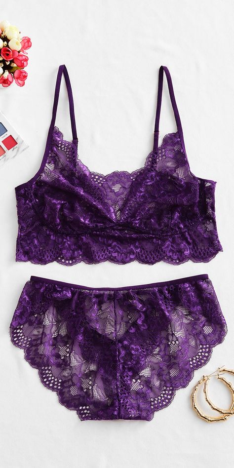 Cheap Purple Party Intimates, Purple Bra And Under Set, Cheap Purple Bustier Intimates, Feminine Purple Bra, Purple Bra, Purple Lace Bra, Purple Lingerie, Lace Bra Set, Red Lace Top