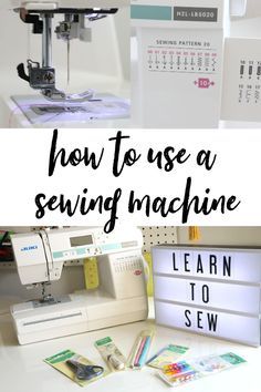 How To Sewing Machine, How To Use A Sewing Machine For Beginners, How To Operate A Sewing Machine, Sewing 101 Tutorials, Learn How To Use A Sewing Machine, How To Use Sewing Machine, Things To Make With A Sewing Machine, How To Thread A Sewing Machine, How To Use A Sewing Machine