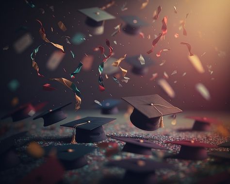 Graduation Background Wallpapers, Graduation Pic Background, Graduation Background Design, Graduation Pic Background Studio, Convocation Background, Education Background, Graduation Poster Design, Graduation Video, Graduation Illustration