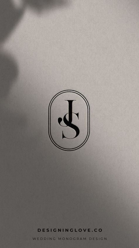 Modern Wedding Monogram Logo Initials JS - #logo #logodesign #elegantlogo Minimal Monogram Logo, Luxury Monogram Logo, Initials Logo Design Monograms, Monogram Fonts Initials, Wedding Monogram Ideas Initials, Initial Logo Ideas, & Logo, Wedding Monogram Logo Initials, Wedding Logo Design Luxury