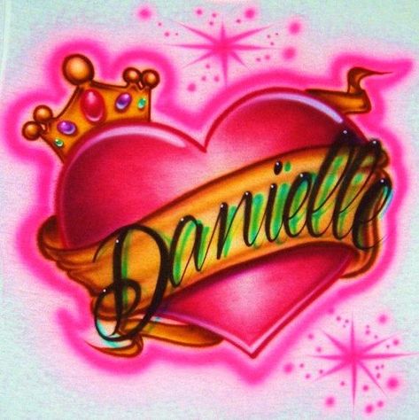 Airbrushing Ideas, Graffiti Tutorial, Heart With Crown, Mothers Day Drawings, Airbrush Shirts, Japanese Tattoo Symbols, Airbrush T Shirts, Airbrush Designs, Fairy Tattoo Designs