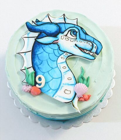 Wings Of Fire Cupcakes, Wings Of Fire Cakes, Wings Of Fire Cake Ideas, Wings Of Fire Birthday Cake, Wings Of Fire Cake, Dragon Cake Ideas, Zoe Cake, Fire Birthday, Dragon Themed Birthday Party