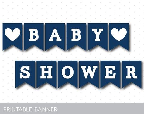 Navy blue printable it´s a boy baby shower banner, PB-289 Baby Shower Fonts, Travel Cake, Baby Shawer, Printable Banner, Baby Shower Banner, Baby Shower Planning, Boy Baby Shower, Baby Shower Printables, Boy Baby