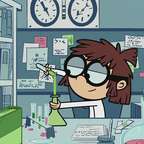 Lisa Loud House, Loud Aesthetic, Lisa Loud, Scientist Cartoon, Loud House Characters, The Loud House, Science Projects For Kids, Loud House, Science Projects