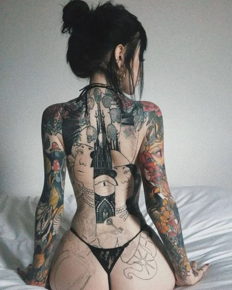 Tato Flash, Tattoed Women, Pokemon Tattoo, Asian Tattoos, Inked Babes, 인물 사진, Inked Girls, Girl Tattoos, Pretty People