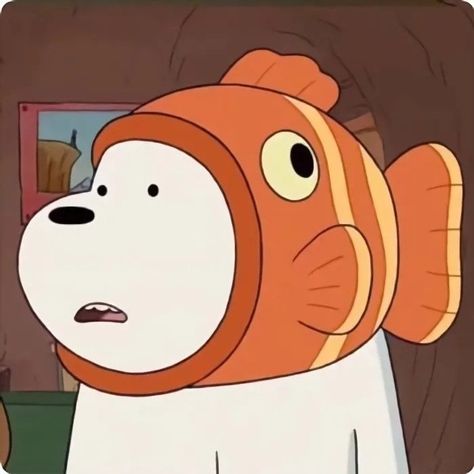 @ctto Ice Bear, Cartoon Character, Orange