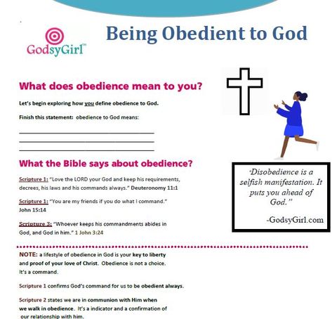 Be Obedient To God, Obedience To God, Bible Study For Women, Psalm 56, Do Your Own Thing, How To Walk, God Christian, Prayer Times, Do It Anyway