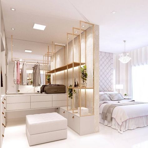 Dream Closet Design, Closet Decor, Girl Bedroom Designs, Elegant Bedroom, Teen Bedroom Decor, Modern Bedroom Design, Room Design Bedroom, Girl Bedroom Decor, Stylish Bedroom