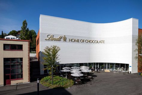 Lindt Opens World's Largest Chocolate Museum — With the World's Largest Chocolate Fountain Lindt Chocolate Museum, Lindt Chocolate Factory Zurich, Big Chocolate, Interactive Museum, Lindt Chocolate, Chocolate World, Chocolate Maker, Factory Tours, Switzerland Travel