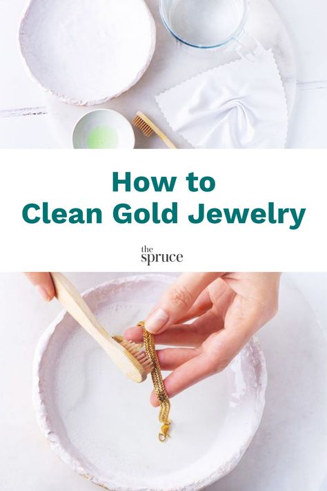 How To Clean Tarnished Gold Jewelry, How To Clean Gold Jewelry, Clean Gold Jewelry At Home, How To Clean Gold, Clean Gold Jewelry, Diy Home Cleaning, Rope Jewelry, Mixed Metal Jewelry, Body Oils